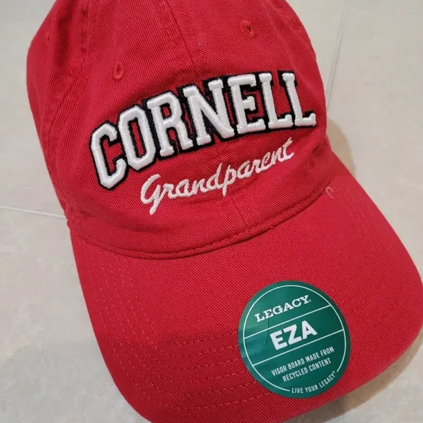 [BUNJANG] Cornell Grandparent Red Baseball Cap / 코넬 CORNELL grandparent 레드 볼캡 모자