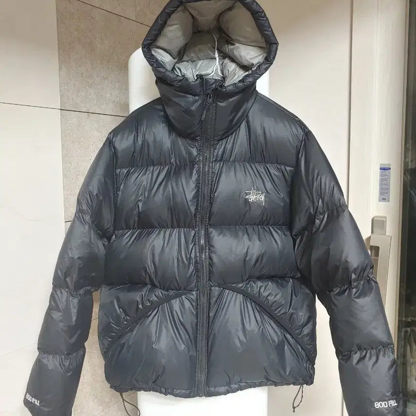 [BUNJANG] Stussy 115685 Down Parka Micro Ripstop Phantom / 스투시 115685 다운파카 마이크로 립스탑 팬텀