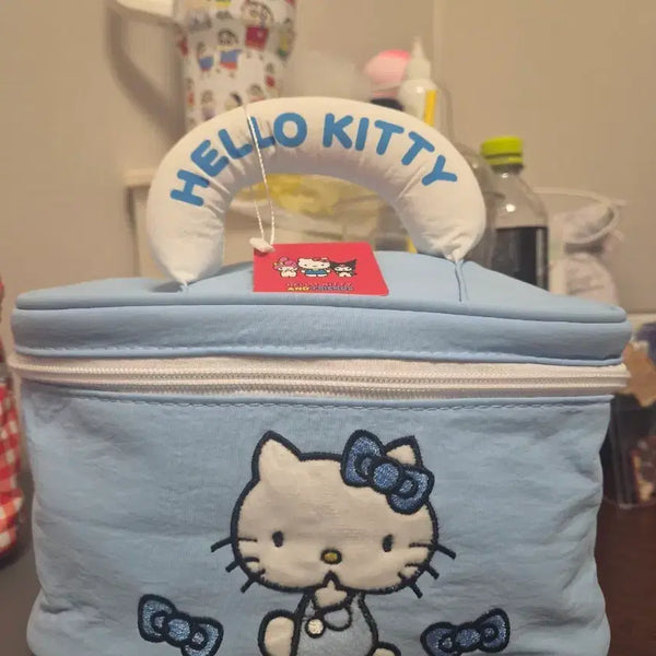 [BUNJANG] Hello Kitty Sky Blue Pouch / 헬로키티 파우치 하늘색