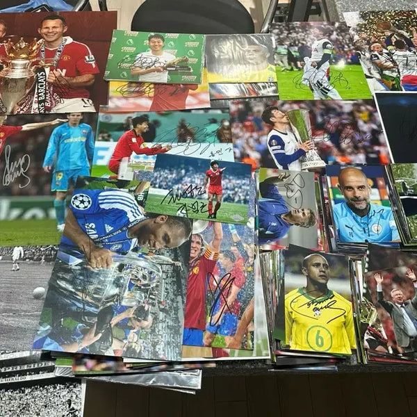 [BUNJANG] Football Autographed Photos Bundle / 축구 싸인 포토