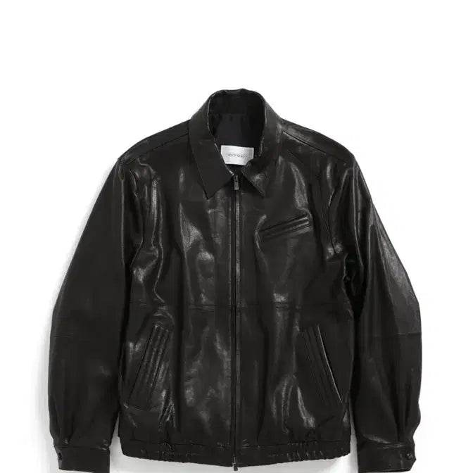 [BUNJANG] Hatching Room Stitched Volume Leather Jacket / 해칭룸 스티치 볼륨 레더 자켓