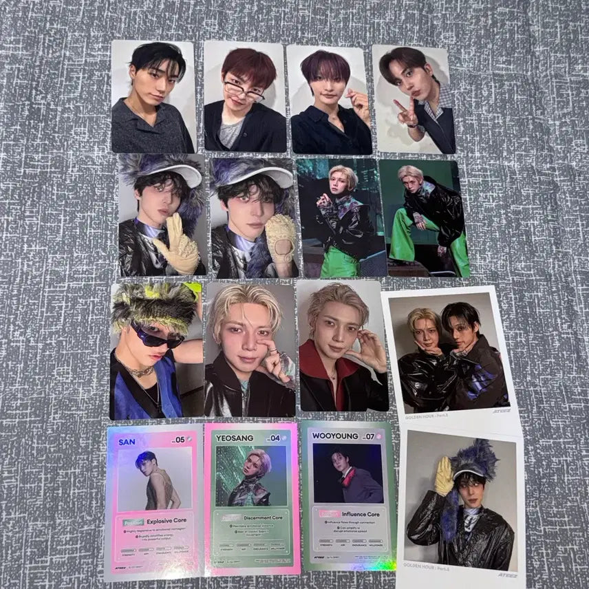 [BUNJANG] ATEEZ BAD Photocard Bundle Set / [16장 일괄] 에이티즈 ATEEZ BAD 포카 포토카드 photocard set 뮤직아트 팬싸 미공포 앨범포카 앨포 세트