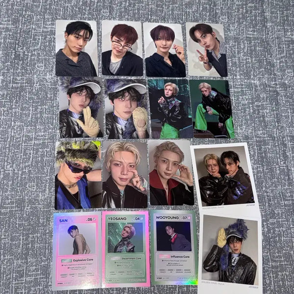 [BUNJANG] ATEEZ BAD Photocard Bundle Set / [16장 일괄] 에이티즈 ATEEZ BAD 포카 포토카드 photocard set 뮤직아트 팬싸 미공포 앨범포카 앨포 세트