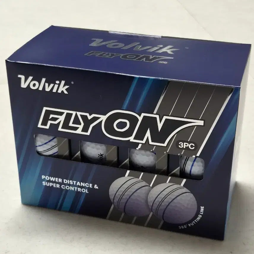 [BUNJANG] Volvik Flyon 3-Piece Golf Balls (24 Pack) / 볼빅 플라이온 골프공 3피스 24개