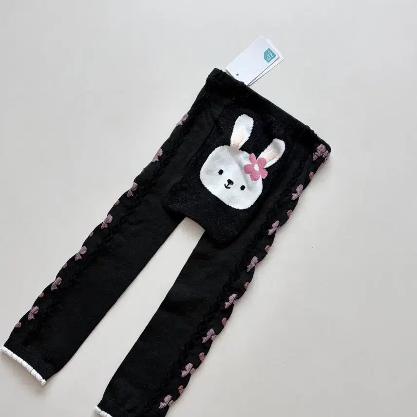 [BUNJANG] Rabbit Pattern Leggings - Size 90 / 새상품 일본 토끼 레깅스 90