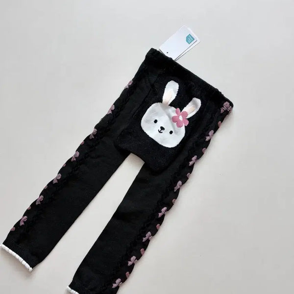[BUNJANG] Rabbit Pattern Leggings - Size 90 / 새상품 일본 토끼 레깅스 90