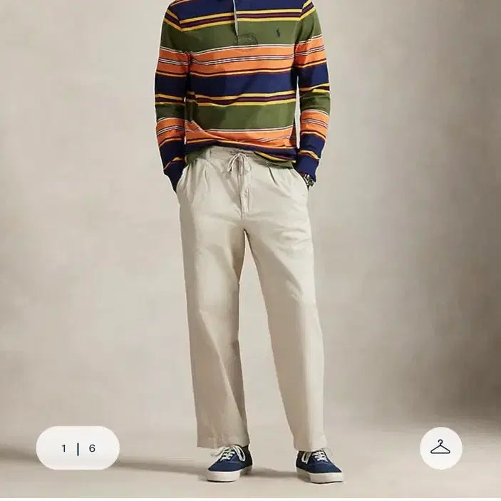 [BUNJANG] Polo Ralph Lauren Prepster Easy Pants Beige Size M / 폴로랄프로렌 프렙스터 이지팬츠 사이즈 엠