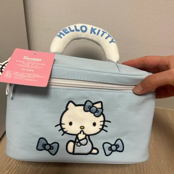 [BUNJANG] Hello Kitty Pouch Light Blue / 헬로키티 파우치 라이트 블루