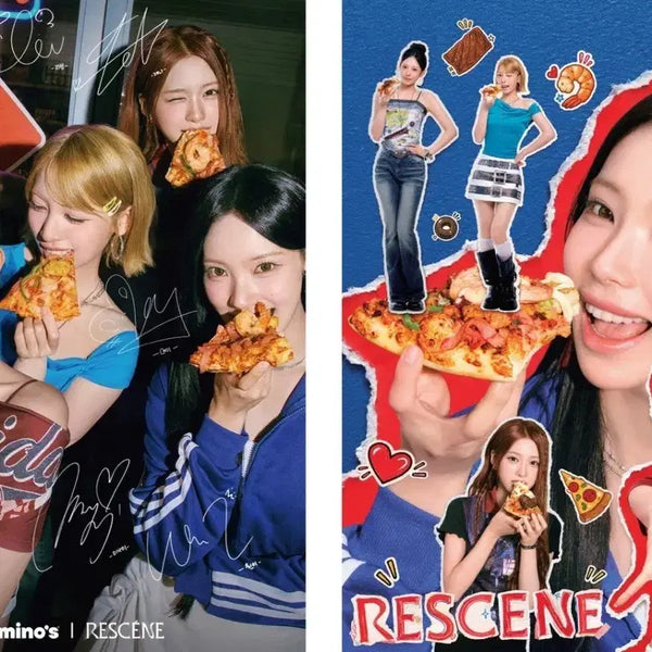 [BUNJANG] RESCENE Domino Bromide Set (2 Types) Bundle / 리센느 도미노 브로마이드 2종 일괄판매