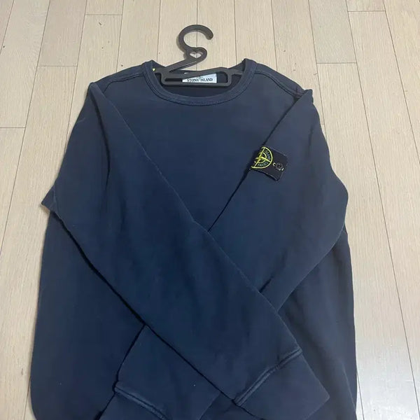 [BUNJANG] Stone Island Sweatshirt Navy L / 스톤아일랜드 맨투맨 네이비 L사이즈