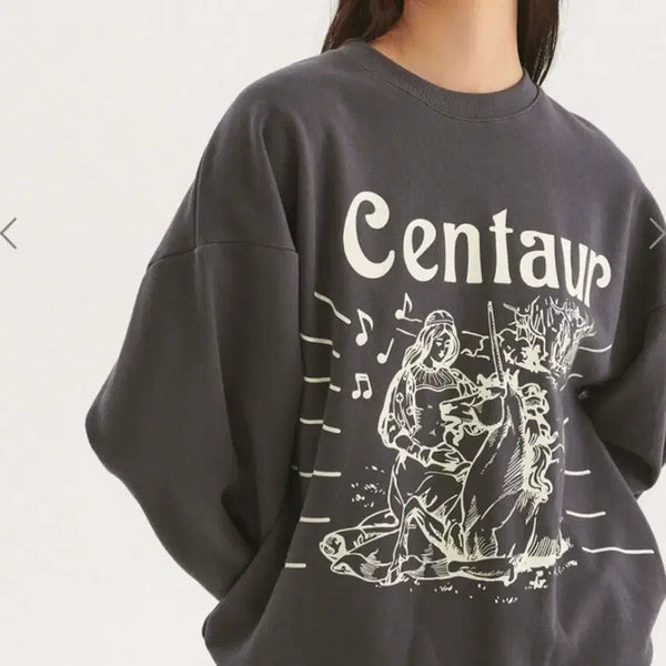 [BUNJANG] Centaur Charcoal Sweatshirt / 센토르 스웻셔츠 차콜