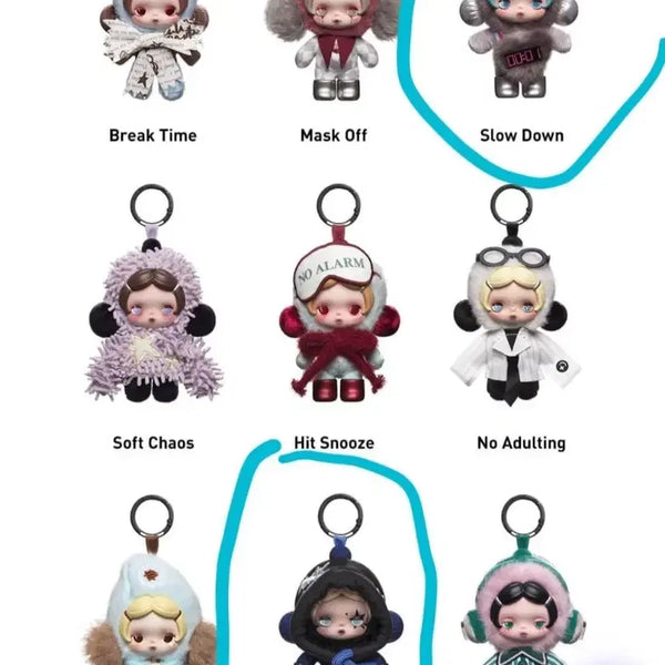 [BUNJANG] Pop Mart Skullpanda 'Slow Down' Keyring / 팝마트스컬판다off키링