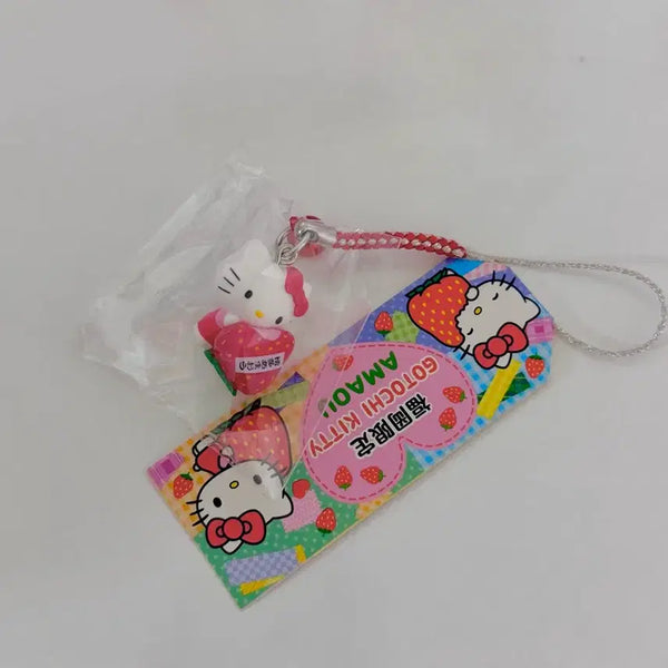 [BUNJANG] Sanrio Hello Kitty Strawberry Strap / 산리오 키티 스트랩 딸기