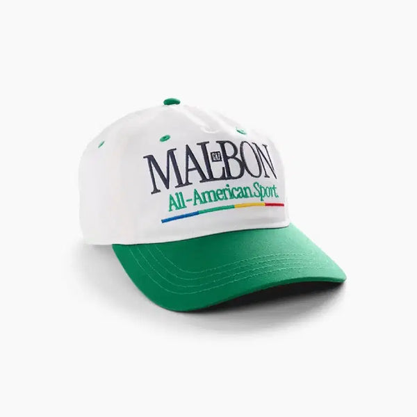 [BUNJANG] Gap x Malbon Baseball Golf Hat - White / [새상품] 갭 x 말본 베이스볼 골프 모자 화이트 FREE
