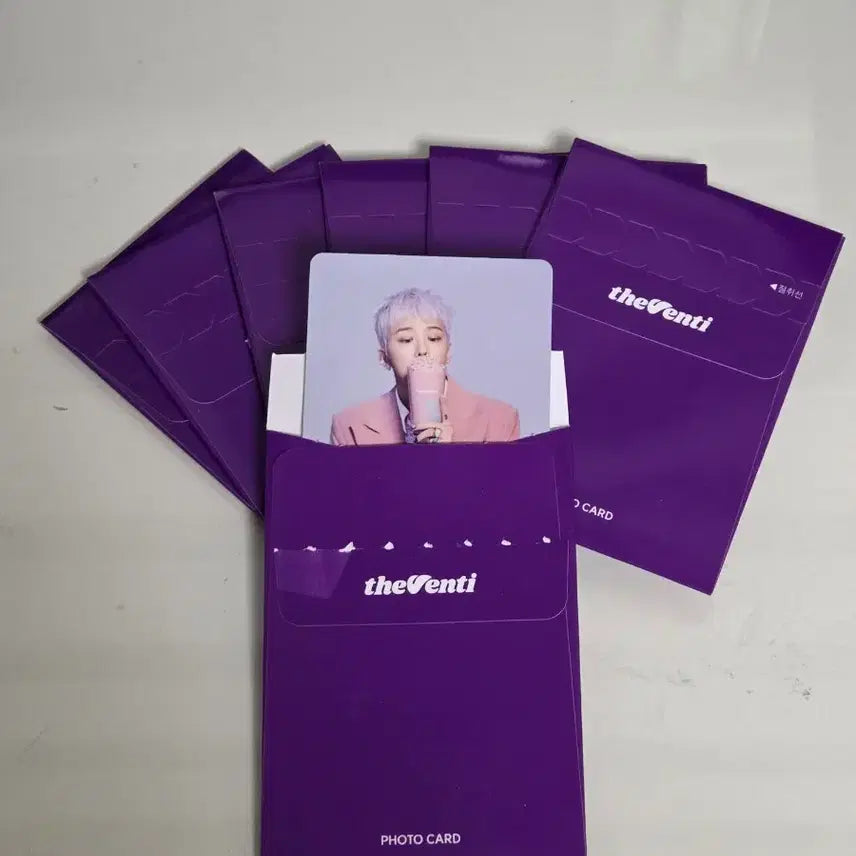 [BUNJANG] G-Dragon Photocard Set / 더벤티 지드래곤 지디 포토카드