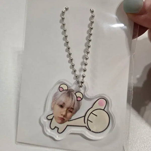 [BUNJANG] S.E.S. Shower Bear Kiring Acrylic Keyring (Approx. 8cm) / 쉬에수런 키링