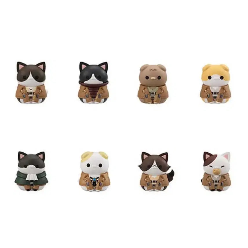 [BUNJANG] Attack on Titan Megacats Full Set / 진격의거인 메가캣 풀셋