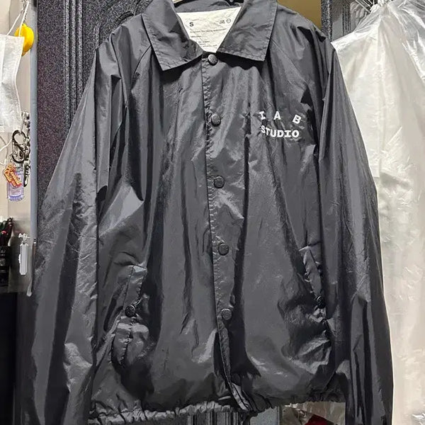 [BUNJANG] IAB STUDIO Coach Jacket Black S / 아이앱 스튜디오 코치 자켓 블랙 s