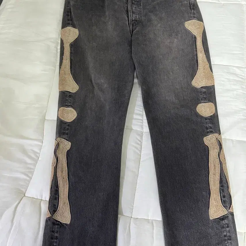 [BUNJANG] Capital Bone Denim Pants / 캐피탈 본 데님 팬츠