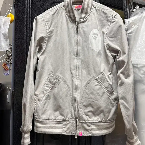 [BUNJANG] Ape BAPE Second Line Women's Jacket Grey / apee 베이프 세컨라인 여성 자켓