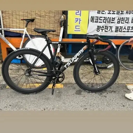 [BUNJANG] Pixie Black Bicycle Frame / 무하자 쓰나미 픽시 블랙 (급처)
