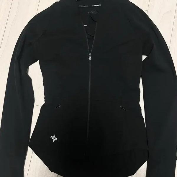 [BUNJANG] Xexymix Black Zip-up Jacket / 젝시믹스 블랙집업자켓