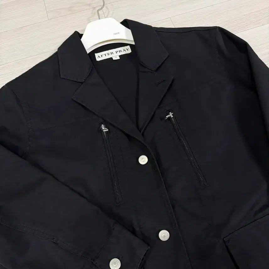 [BUNJANG] AFTER PRAY F-2 Work Blazer Black S / 애프터프레이 F-2 워크 블레이저 블랙 S