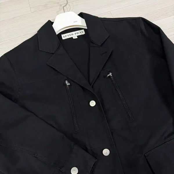 [BUNJANG] AFTER PRAY F-2 Work Blazer Black S / 애프터프레이 F-2 워크 블레이저 블랙 S