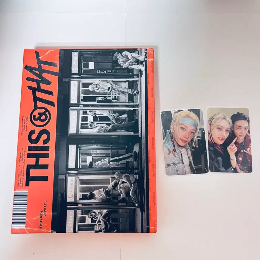 [BUNJANG] Stray Kids 'Oddinary' Felix Unit Photocards / 스트레이키즈 디스앤댓 필릭스 쪽냥즈