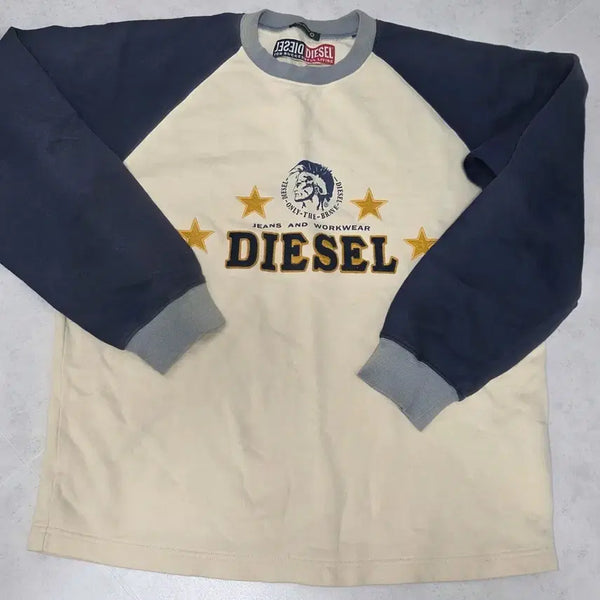 [BUNJANG] DIESEL Fleece Sweatshirt M / DIESEL 디젤 기모 맨투맨 M