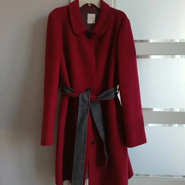 [BUNJANG] BCBG Red Coat / BCBG코트 55-66
