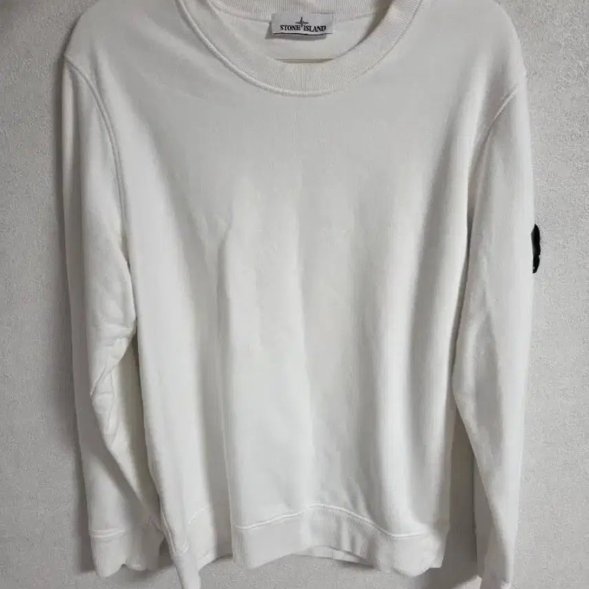 [BUNJANG] Stone Island Sweatshirt White M / {정품} 스톤아일랜드 맨투맨 화이트M
