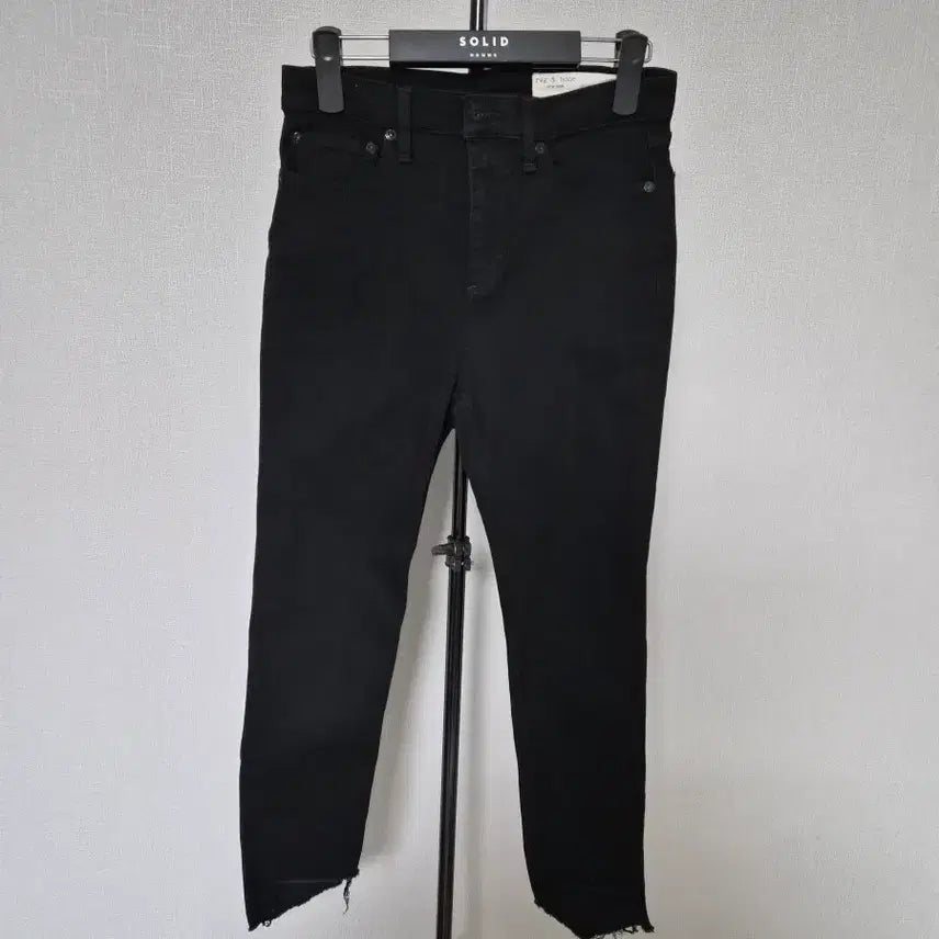 [BUNJANG] Rag & Bone 26" Black Stretch Denim Pants / 랙앤본 26 스판 블랙진 데님 팬츠 W-바지-520