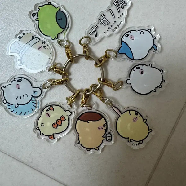 [BUNJANG] Chiikawa Nakano Pop-Up Store 9-Tier Alignment Keyring / 치이카와(먼작귀) 9연 정렬키링