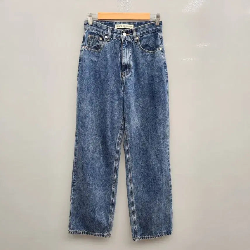 [BUNJANG] REST AND RECREATION Washed Denim Jeans / 레스트앤레크리에이션 워싱 데님