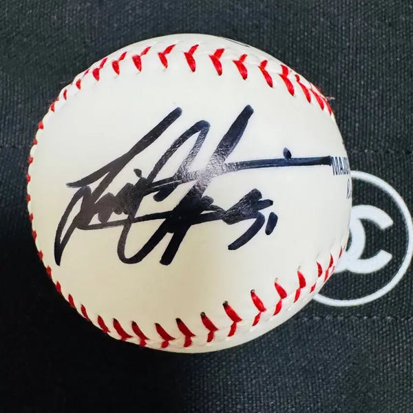 [BUNJANG] LA Angels Choi Ji-man Signed Baseball / LA엔절스 최지만 선수 싸인볼