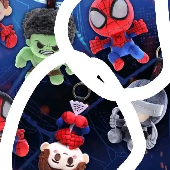 [BUNJANG] Hot Toys Cosbi Plush Spider-Man Bundle Set (2 Types) / 스파이더맨 핫토이 코스비 플러시 2종 일괄판매 합니다