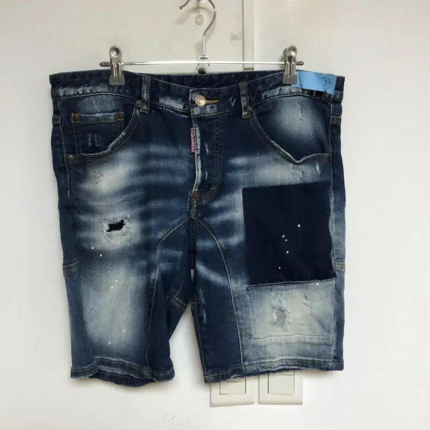 [BUNJANG] Dsquared2 Men's Shorts 34 Inch / 디스퀘어드2 남성 반바지 34인치@9980