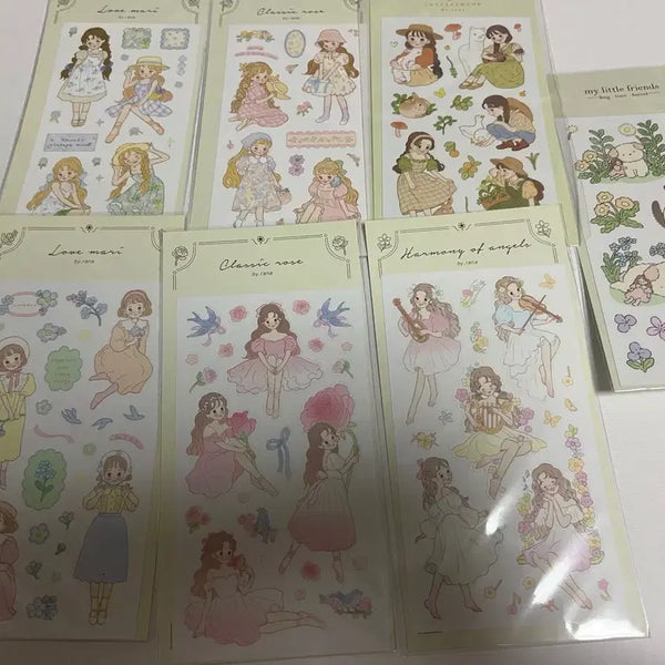 [BUNJANG] Lana's Seal Stickers 7 Types Bundle Set / 라나님 씰스 일괄