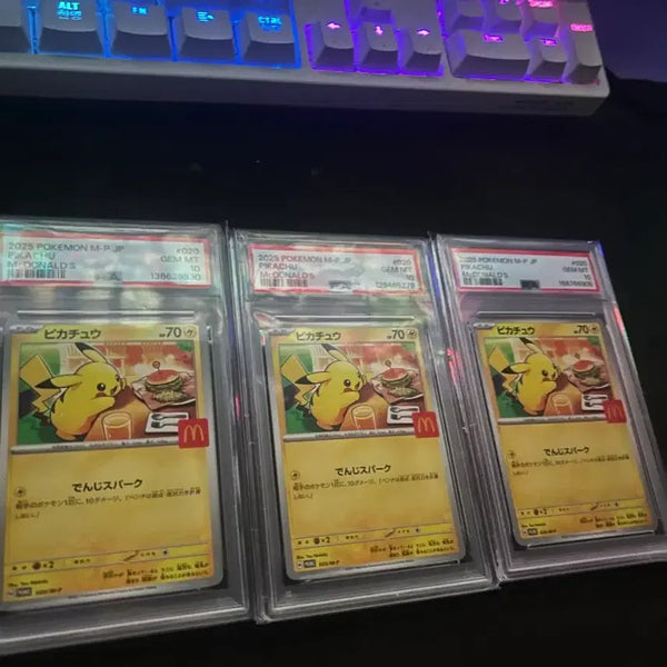 [BUNJANG] Pikachu McDonald's PSA 10 Graded Card / 맥도날드 피카츄 psa10