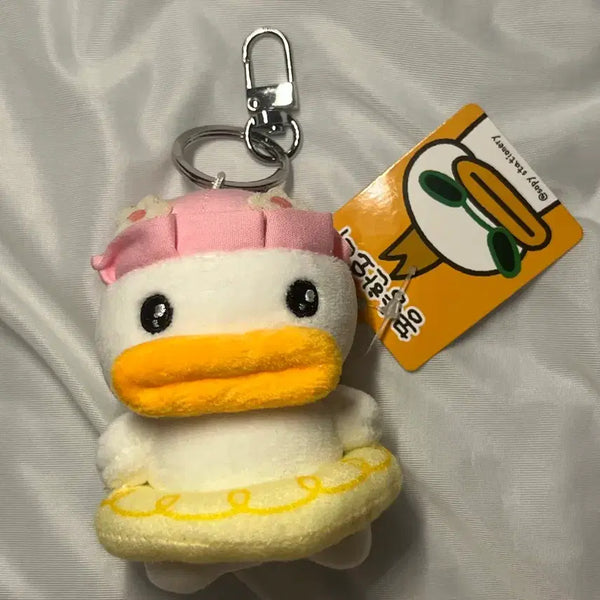 [BUNJANG] Silly Duck Doll Keychain / 몽총한 오리 인형 키링