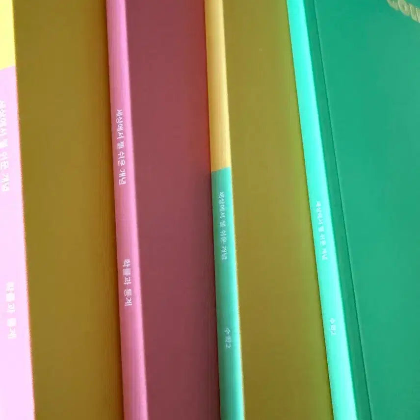 [BUNJANG] Set of 4 Math Workbooks (Including Workbook) - Minimal Use / 이미지 세젤쉬 수2,확통 (워크북 까지 일괄 4개)  사용감 많은 수1(무료)