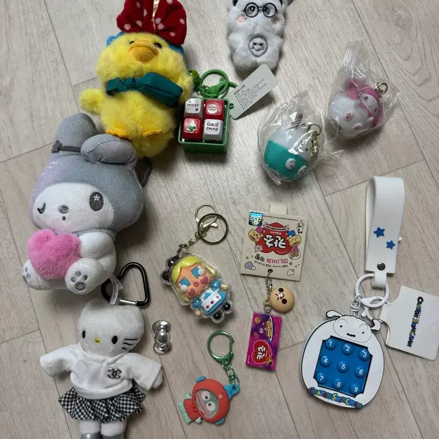 [BUNJANG] Bundle Set Character Keychains / 키링 일괄
