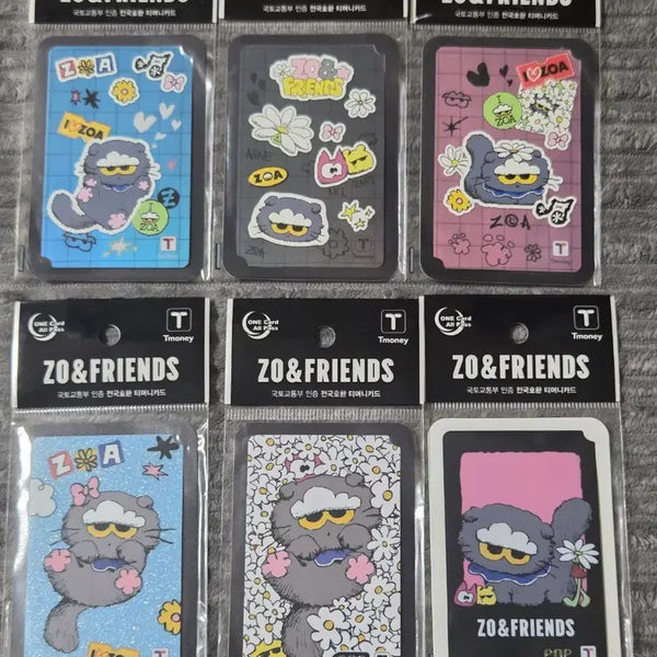 [BUNJANG] Joanne Friends T-Money Card Bundle Set / (미개봉) 빅뱅 지디 지드래곤 조아 조앤프렌즈 티머니카드 일괄 판매