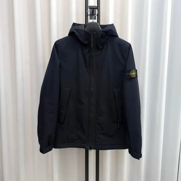 [BUNJANG] Stone Island Soft Shell Primaloft Hooded Windbreaker Jacket / [M] 스톤아일랜드 소프트쉘 프리마로프트 후드 바람막이