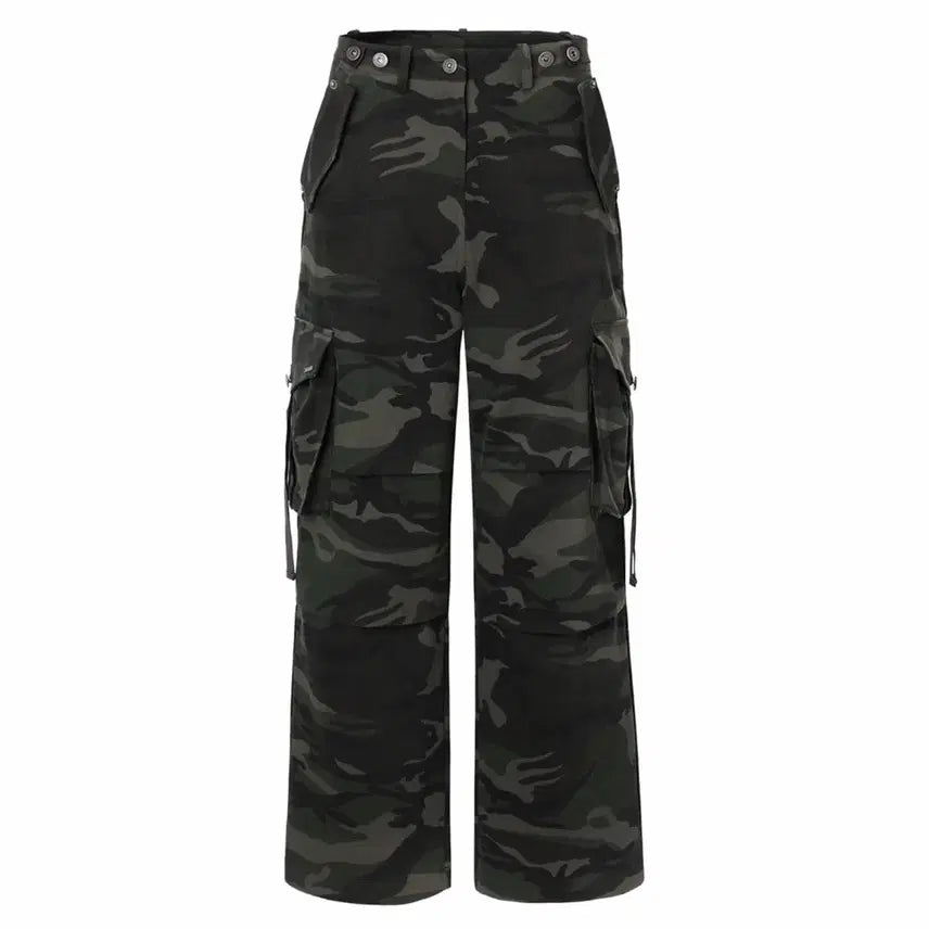 [BUNJANG] INEGIE Camo Cargo Pants / 이네기 카고팬츠 카모