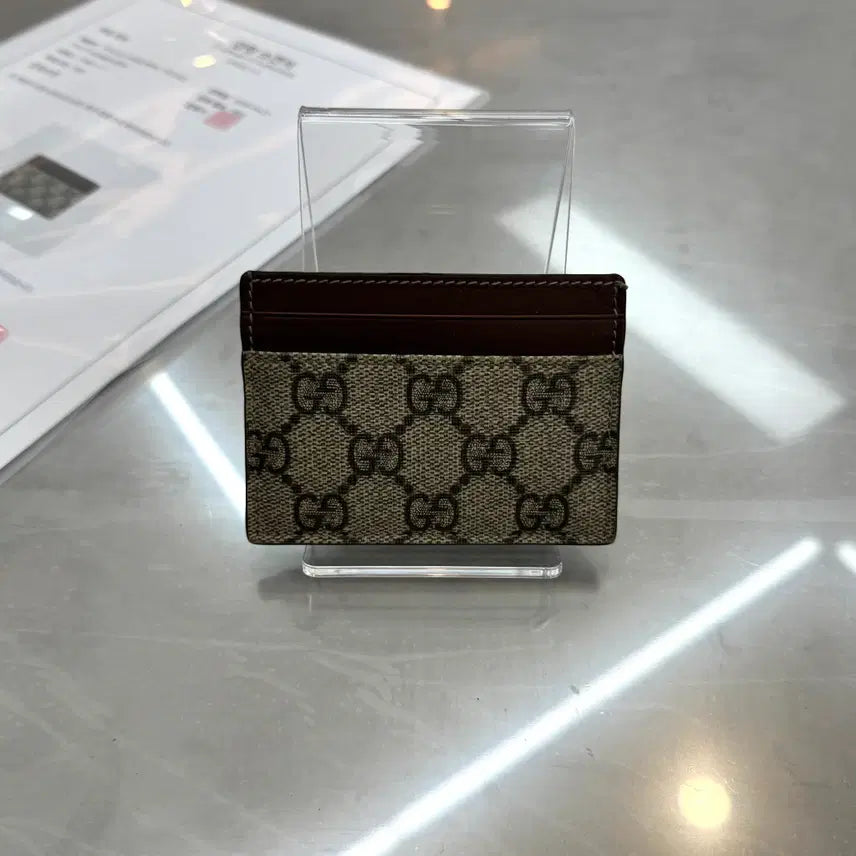 [BUNJANG] Gucci GG Supreme Canvas Card Case / [리오브양주점] 구찌 GG 슈프림 캔버스 카드지갑