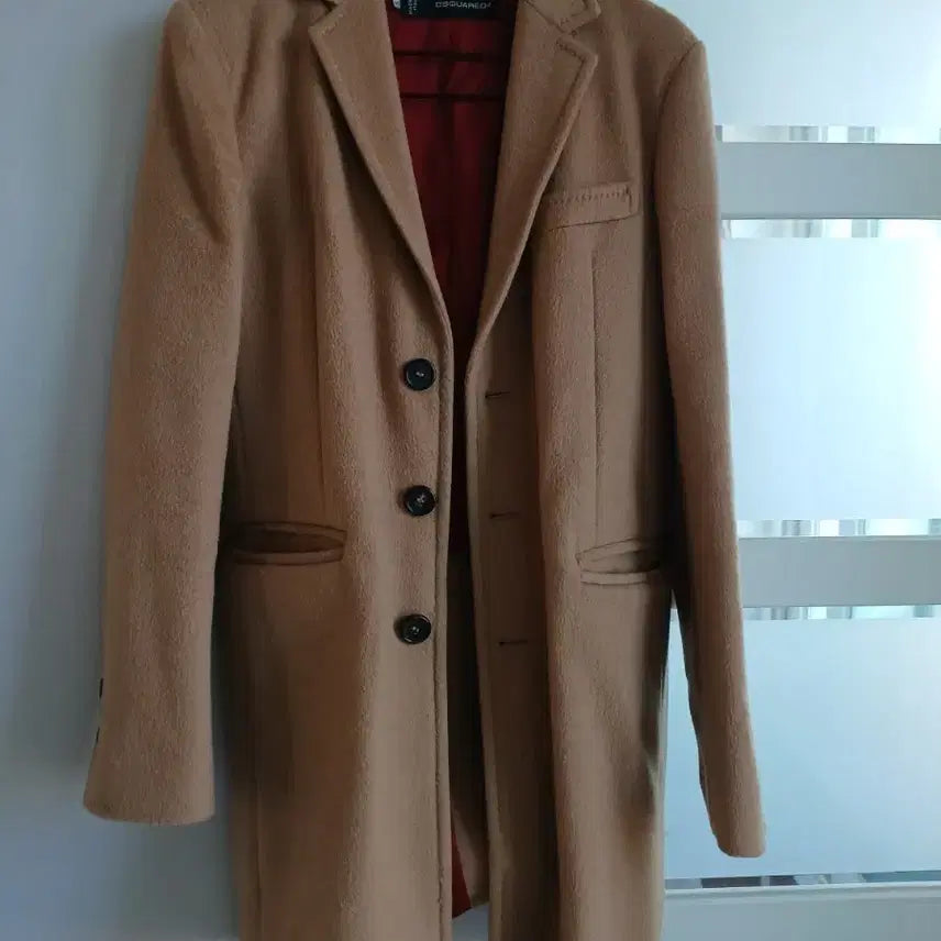 [BUNJANG] Dsquared2 Camel Coat / 디스퀘어드2 카멜코트 55