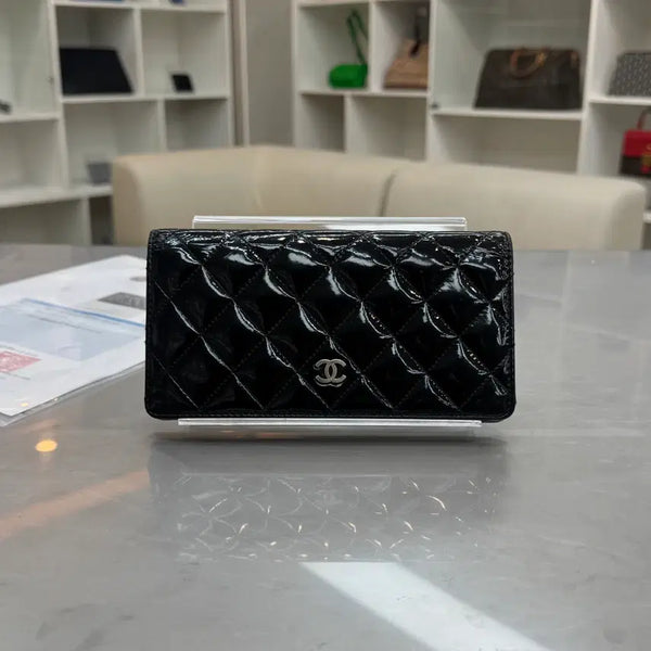 [BUNJANG] Chanel CC Logo Classic Patent Long Wallet / [리오브양주점] 샤넬 CC 로고 클래식 페이던트 장지갑