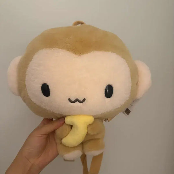 [BUNJANG] Hinakuu Monkey Plush Backpack / 히나쿠우 원숭이 인형가방